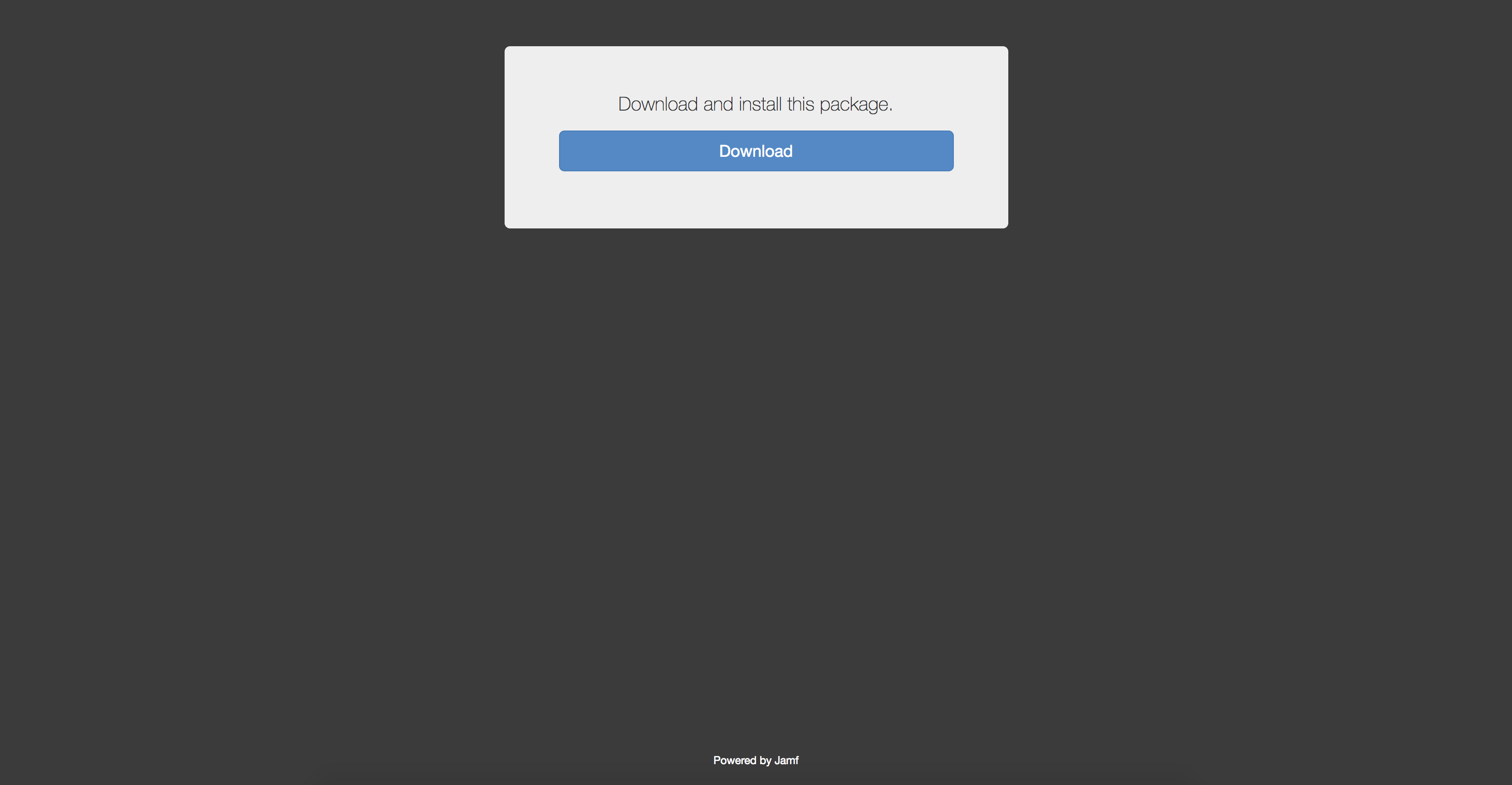 コンピュータの User-Initiated Enrollment エクスペリエンス - Jamf